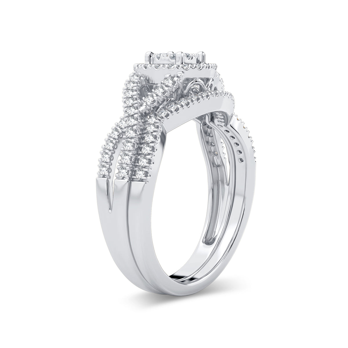 14K 0.50CT Diamond Bridal Ring