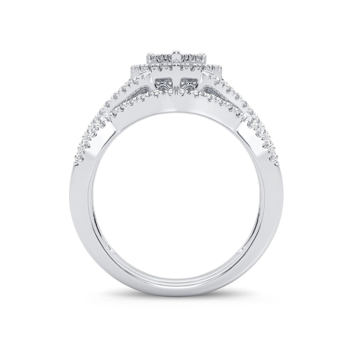 14K 0.50CT Diamond Bridal Ring