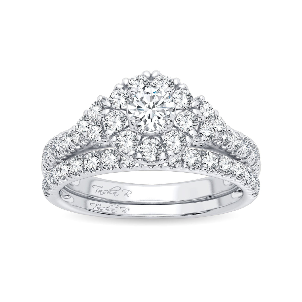 14K 1.00CT Diamond Bridal Ring