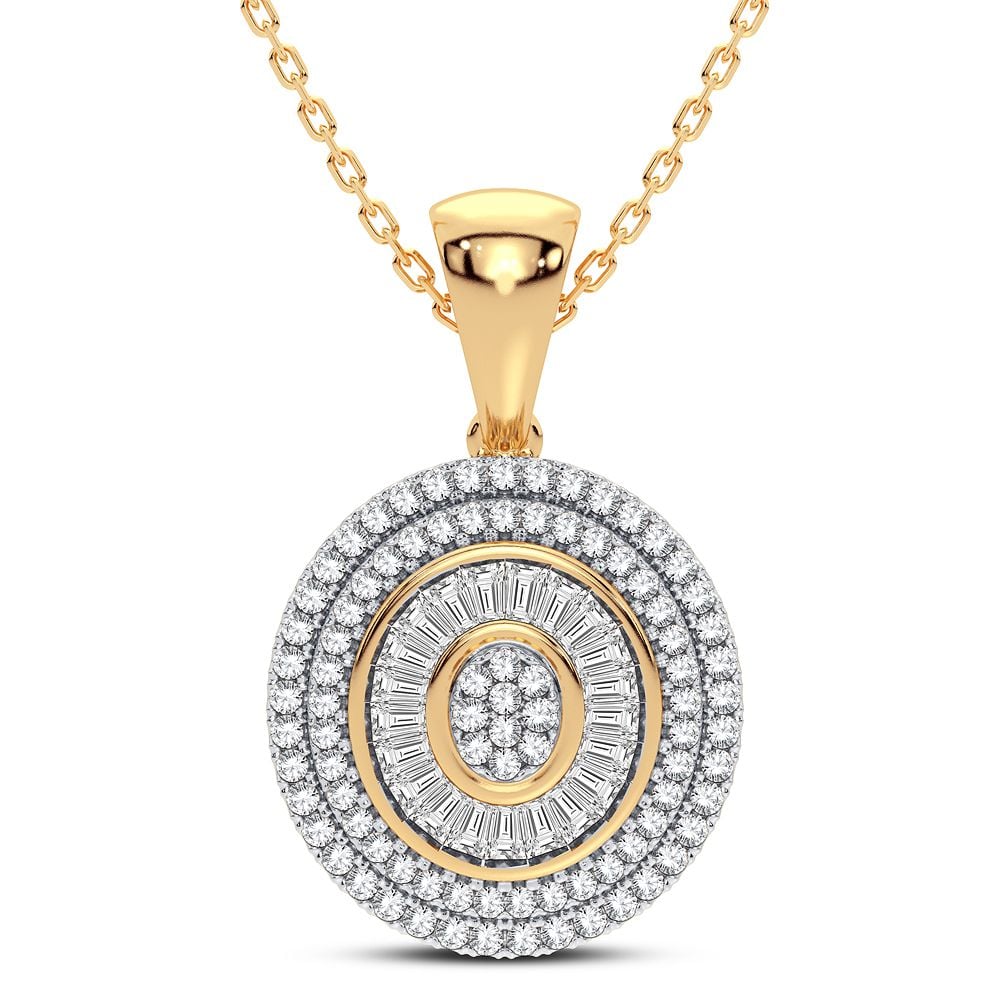 14K 0.40CT Daimond Pendant