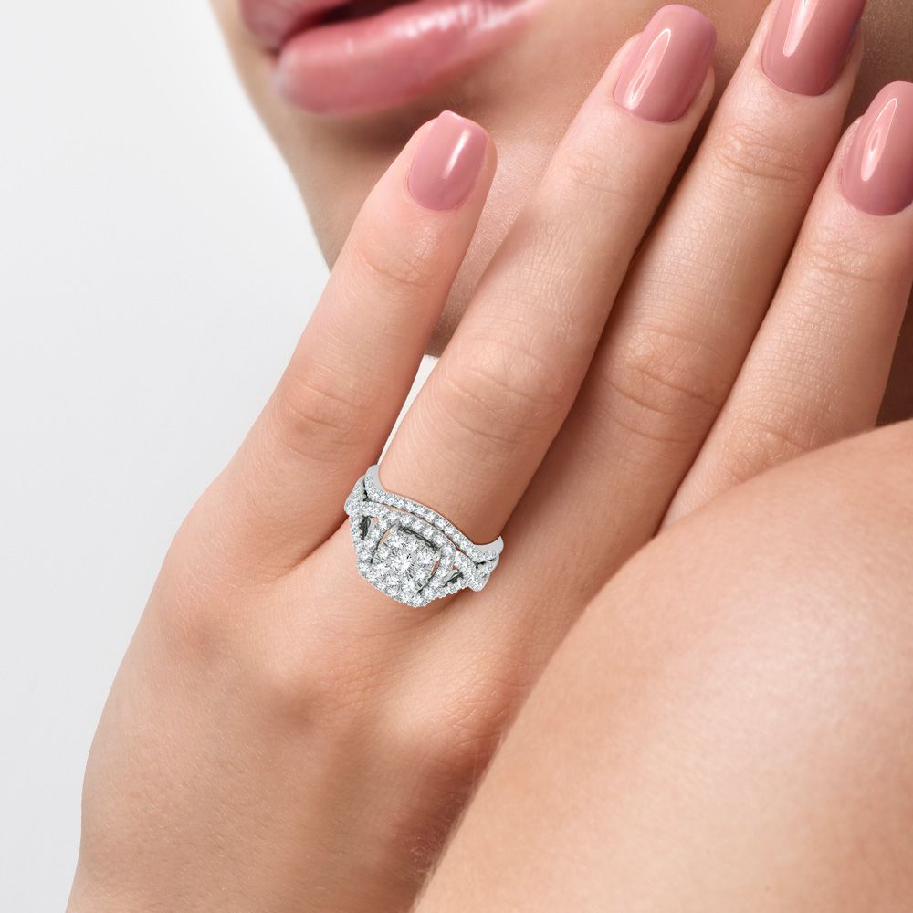 14K 1.50CT Diamond Bridal Ring