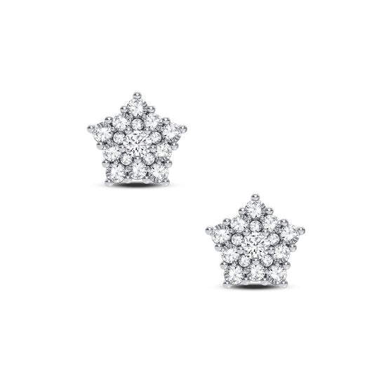 14K 0.25CT Diamond Earring