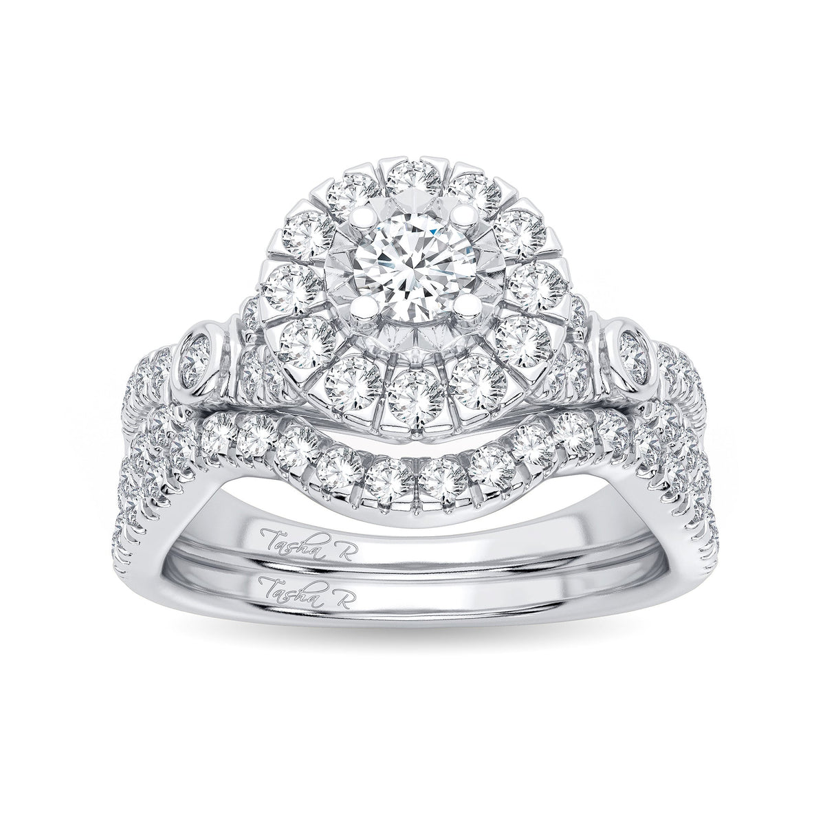 14K 1.00CT Diamond Bridal Ring