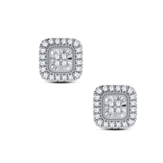 14K 0.33CT Diamond Earring