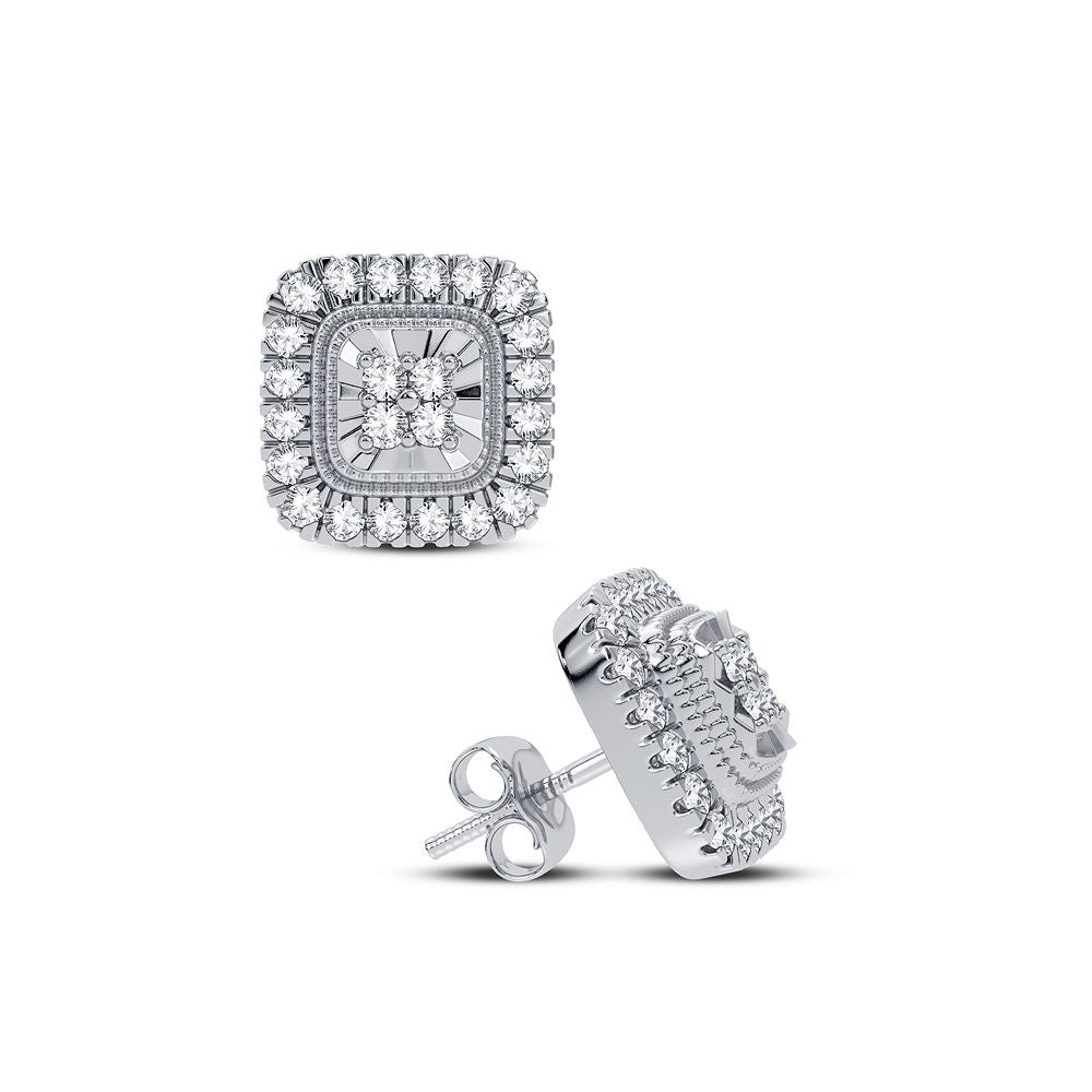 14K 0.33CT Diamond Earring