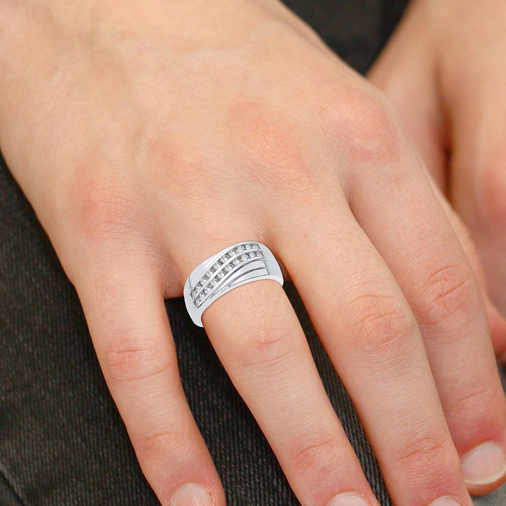 14K 1.13CT Diamond Trio Set