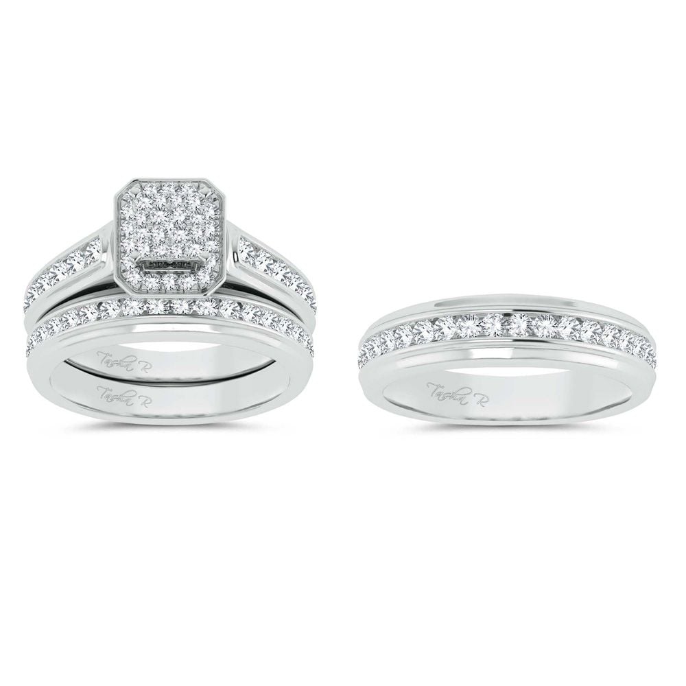 14K 1.44CT Diamond Trio Set