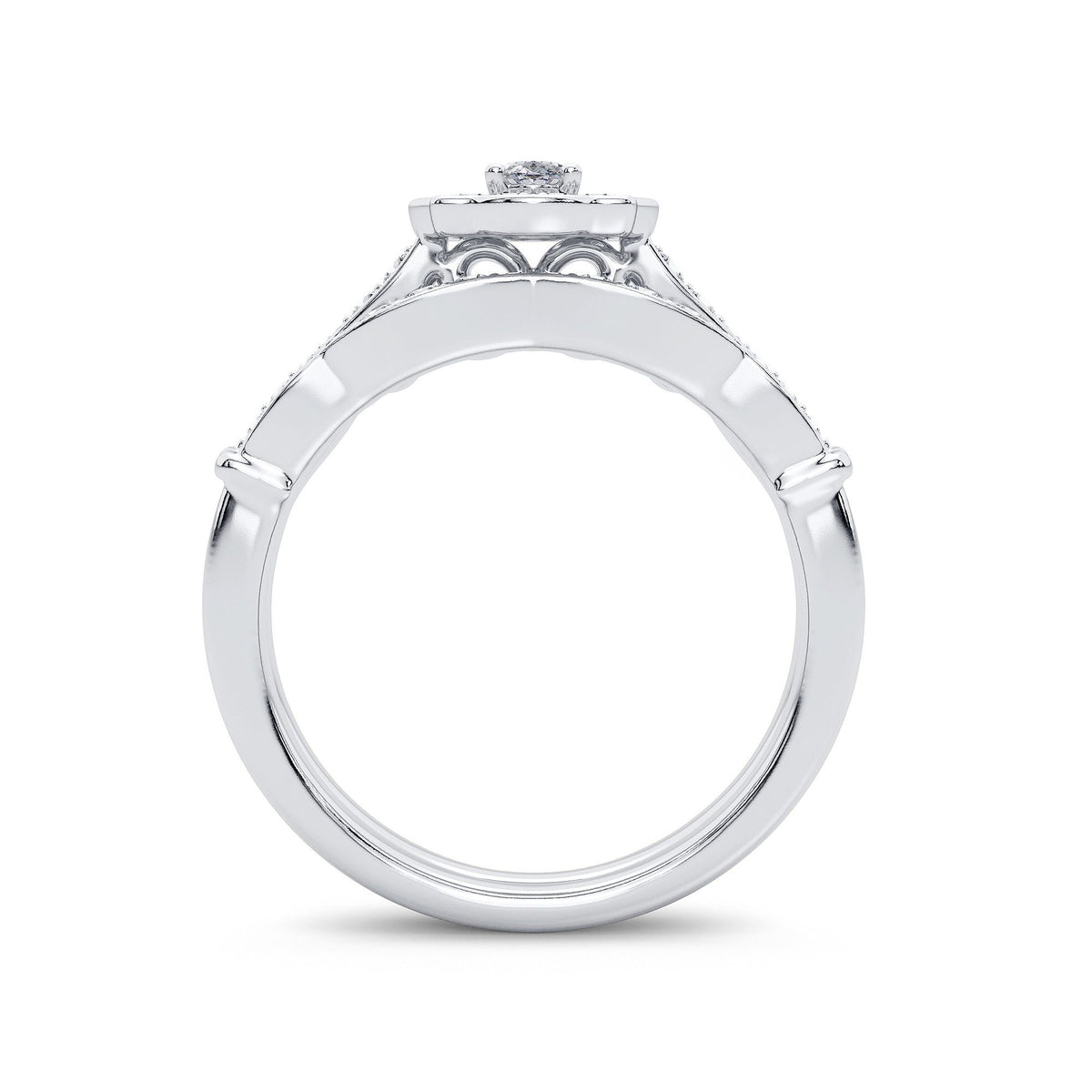 14K 0.50CT Diamond Bridal Ring