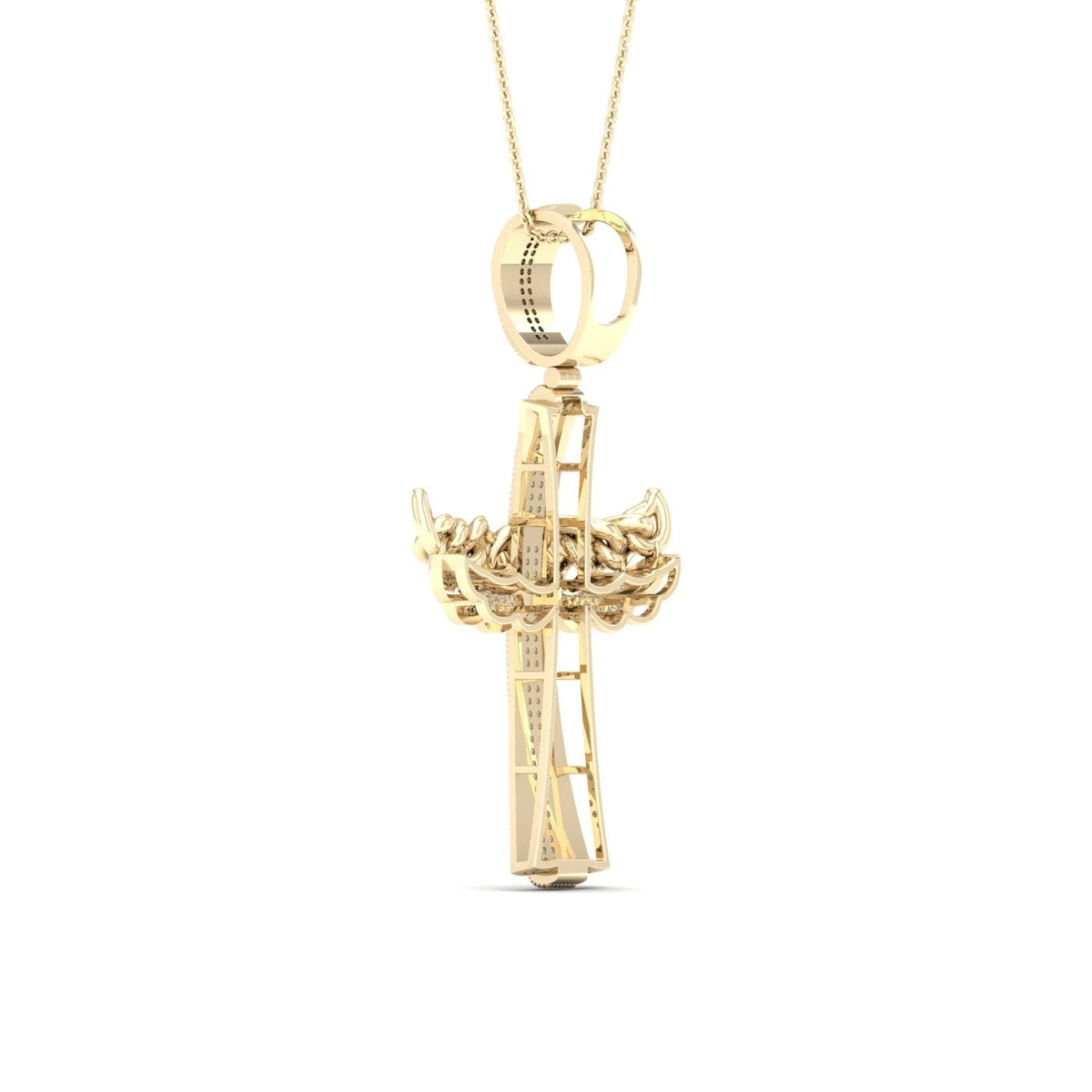 10K 0.43CT Diamond Pendant