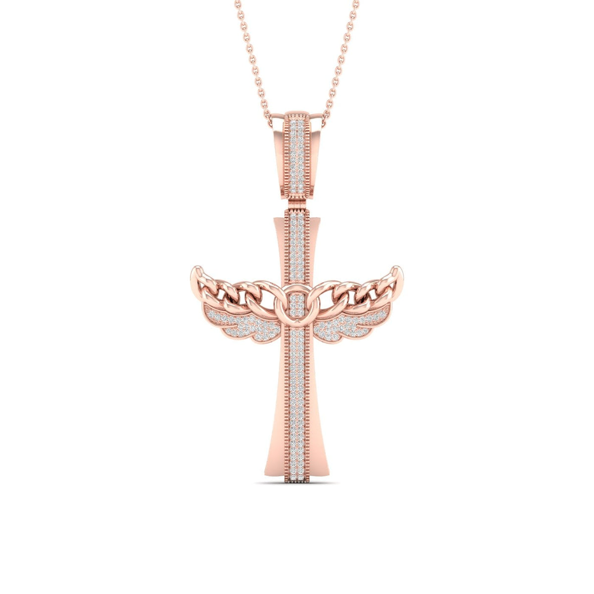 10K 0.43CT Diamond Pendant