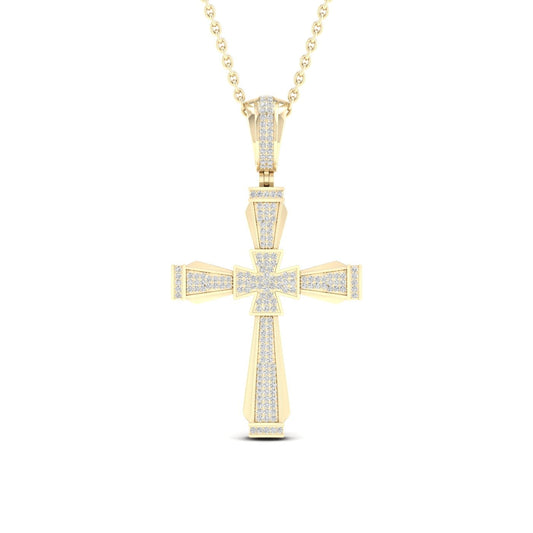 10K 0.50CT Diamond Pendant