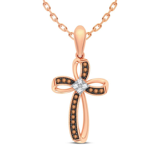 10K 0.14CT Diamond Pendant