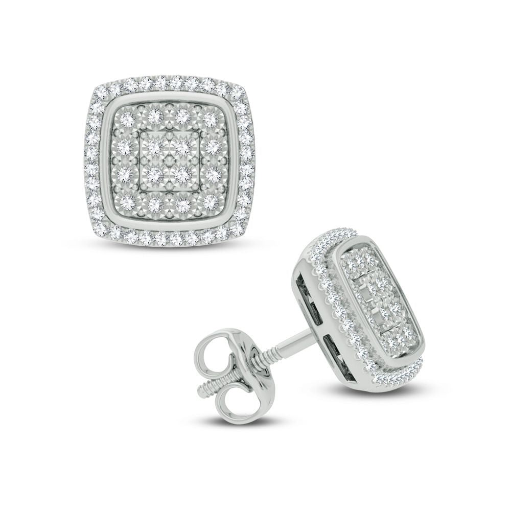 10K 0.25CT Diamond Earring