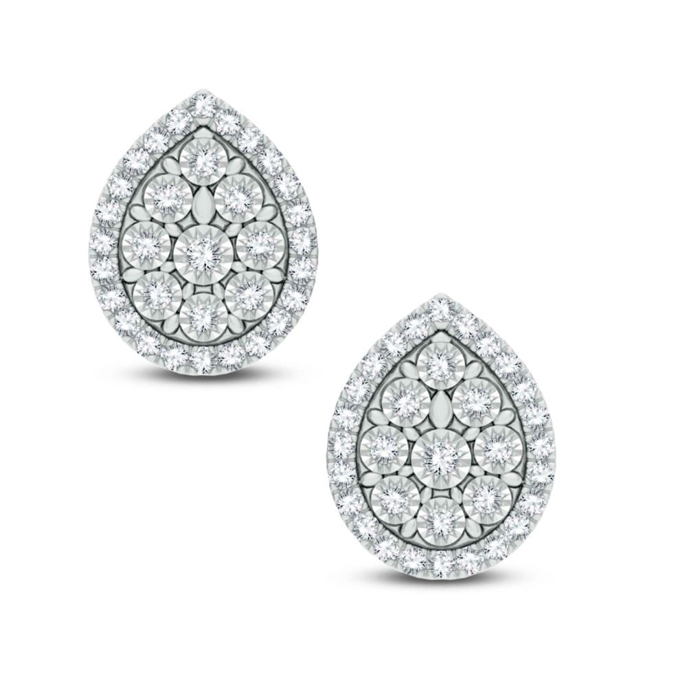 10K 0.40CT Diamond Earring