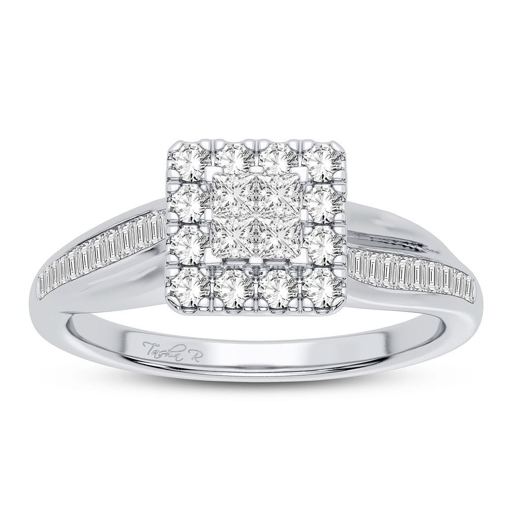 10K 0.50CT Diamond Ring