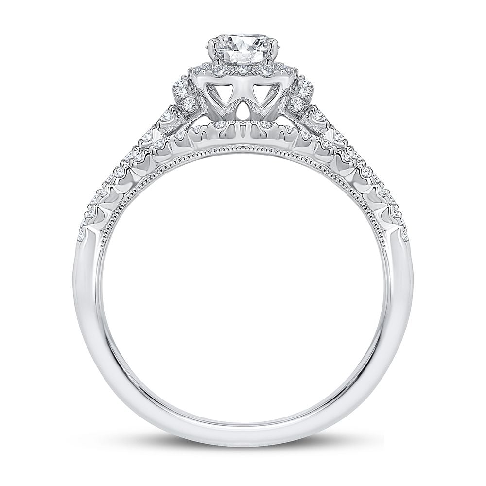 14K 1.00CT Diamond Bridal Ring