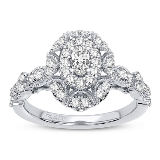 14K 0.63CT Diamond Engagement Ring