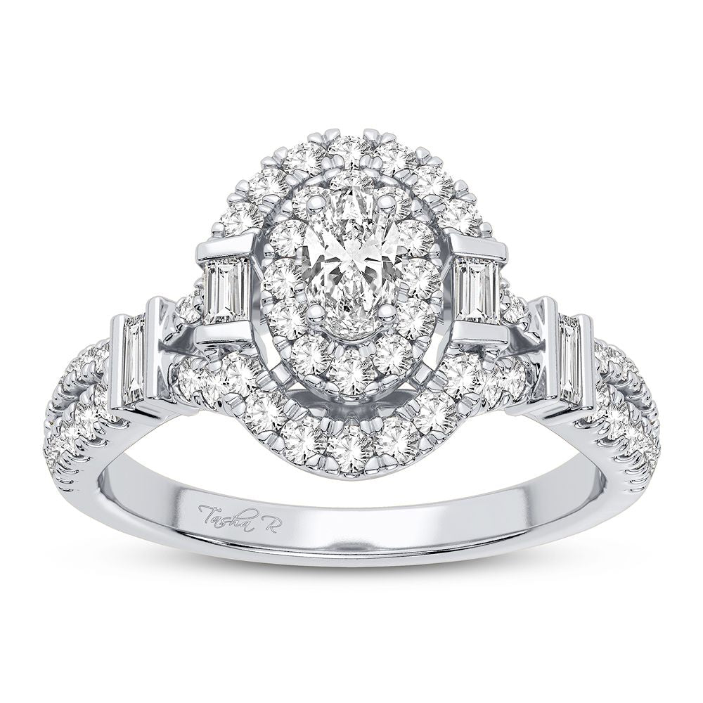 14K 0.75CT Diamond Engagement Ring