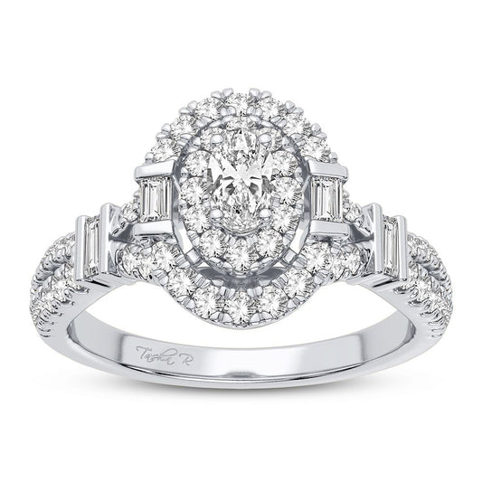 14K 0.75CT Diamond Engagement Ring