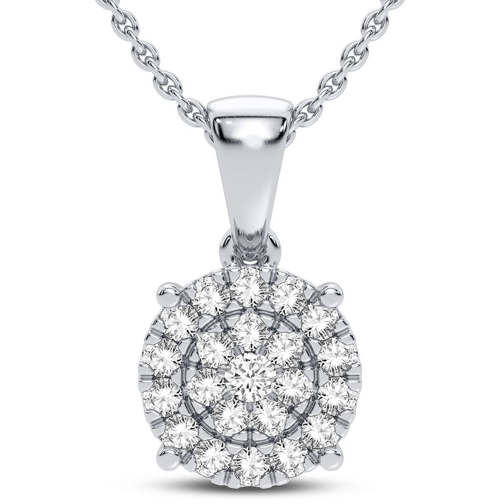 10K 0.15CT Diamond Pendant