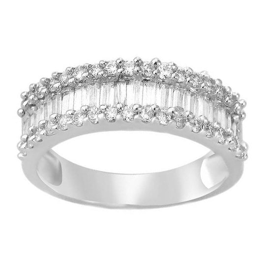 10K 0.50CT Ladies Band
