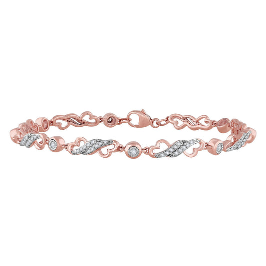 10K 0.50CT Diamond Bracelet