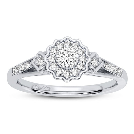 10K 0.20CT Diamond Ring