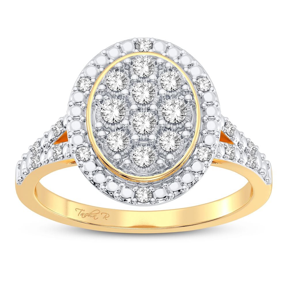 10K 0.10CT Diamond Ring