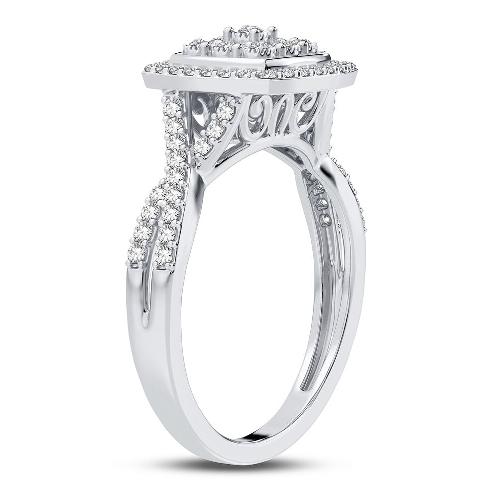 10K 0.10CT Diamond Ring