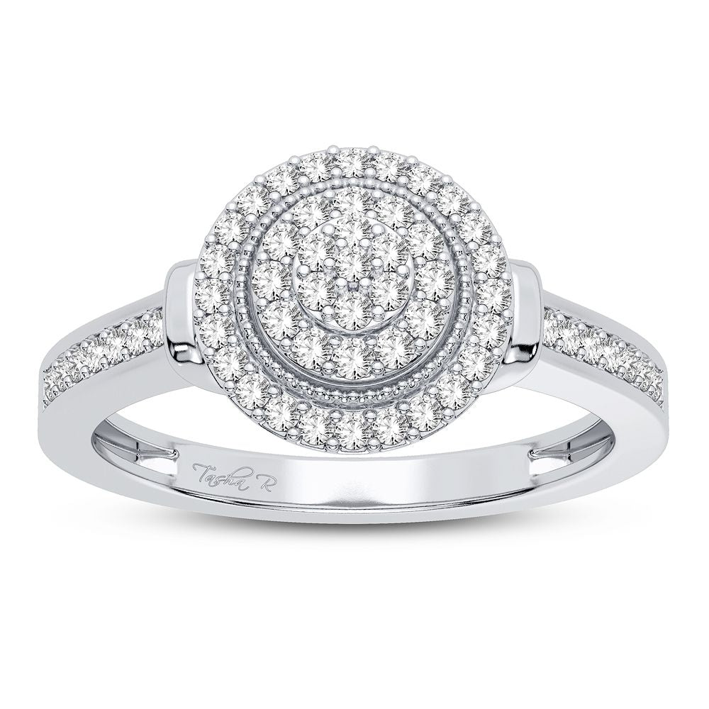10K 0.10CT Diamond Ring