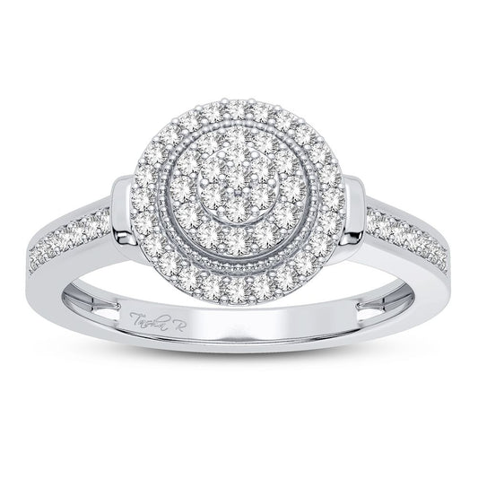 10K 0.10CT Diamond Ring