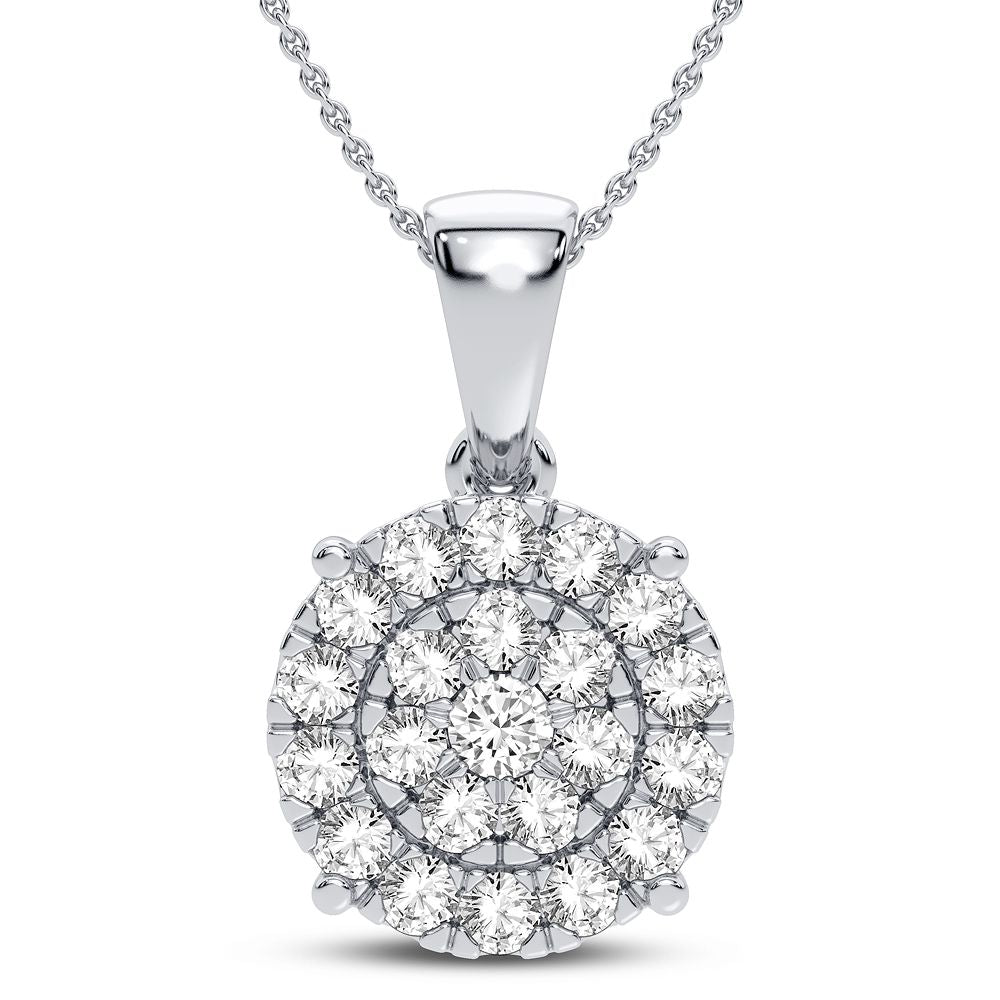 10K 1.00CT Diamond Pendant