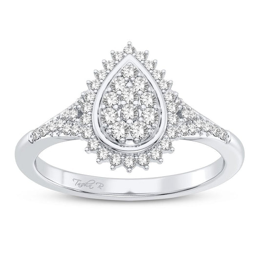 10K 0.25CT Diamond Ring