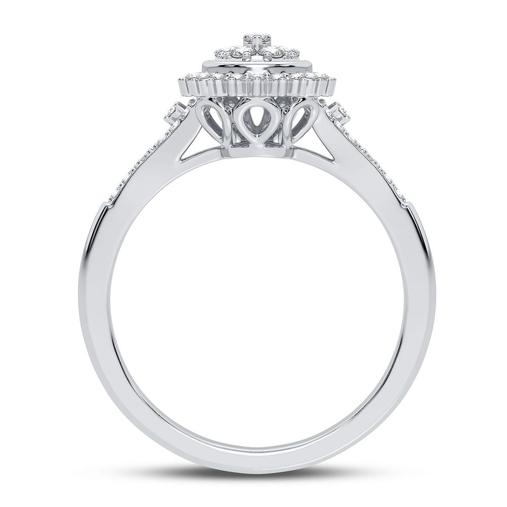 10K 0.25CT Diamond Ring