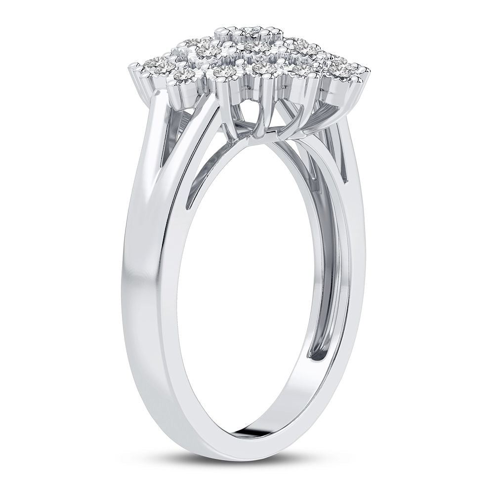 10K 0.10CT Diamond Ring
