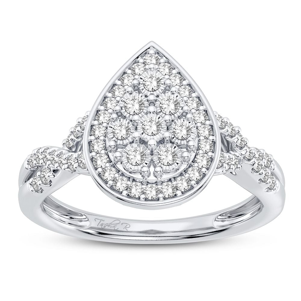 10K 0.20CT Diamond Ring