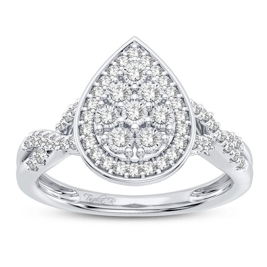 10K 0.20CT Diamond Ring