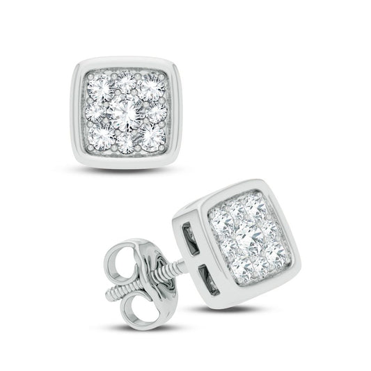 14K 0.25CT Diamond Earring