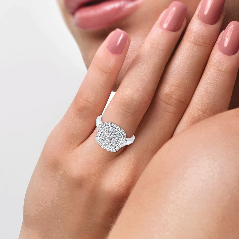 10K 0.20CT Diamond Ring