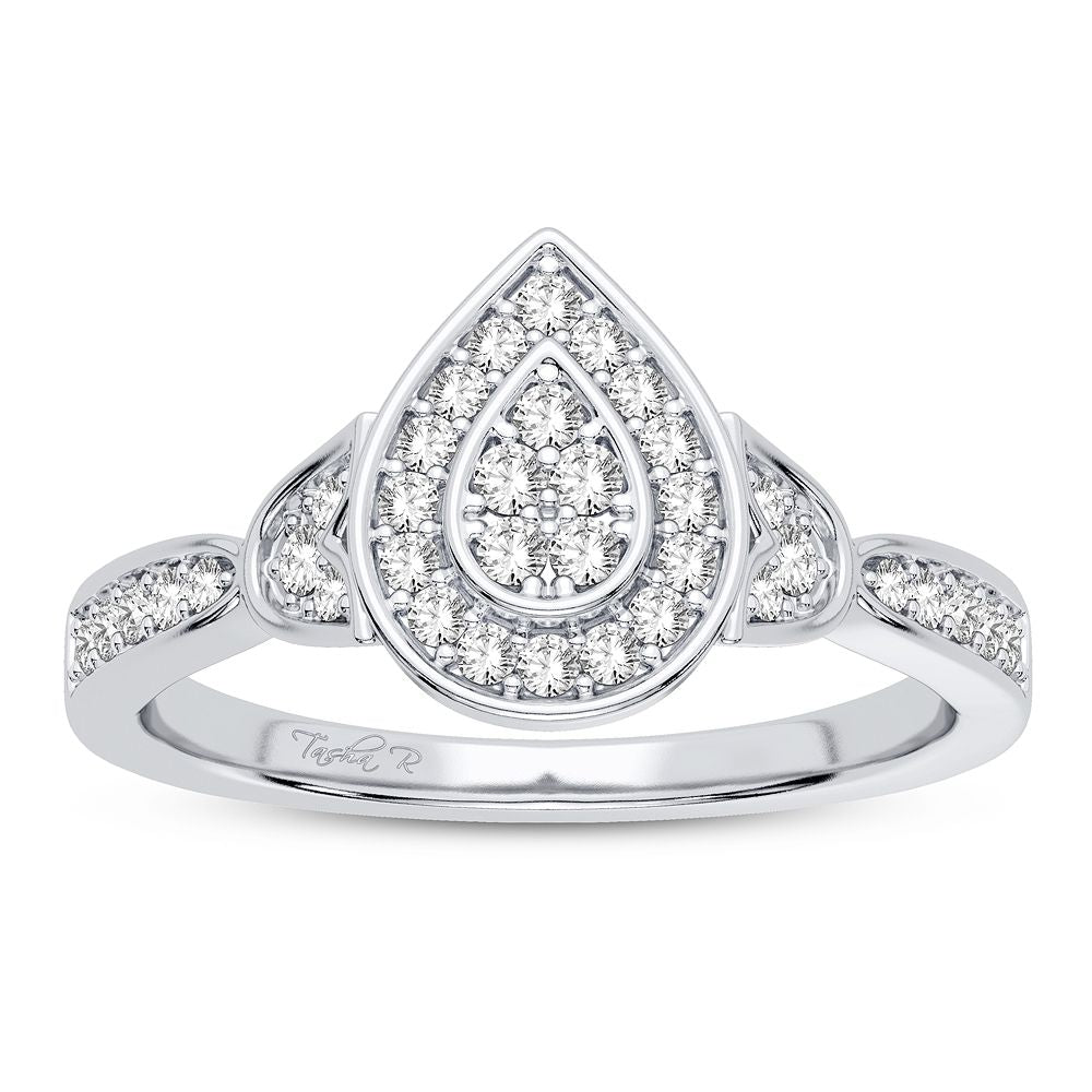 10K 0.20CT Diamond Ring