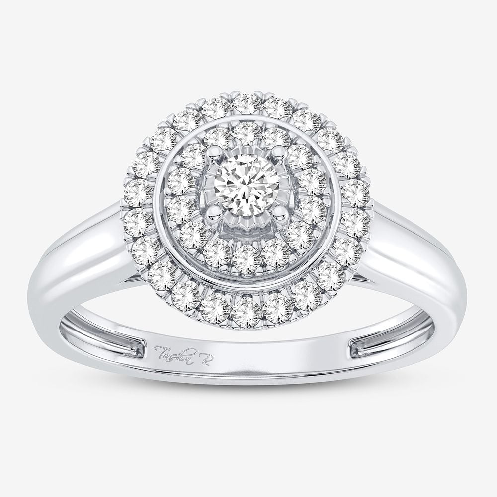 10K 0.25CT Diamond Ring