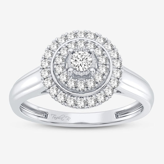 10K 0.25CT Diamond Ring