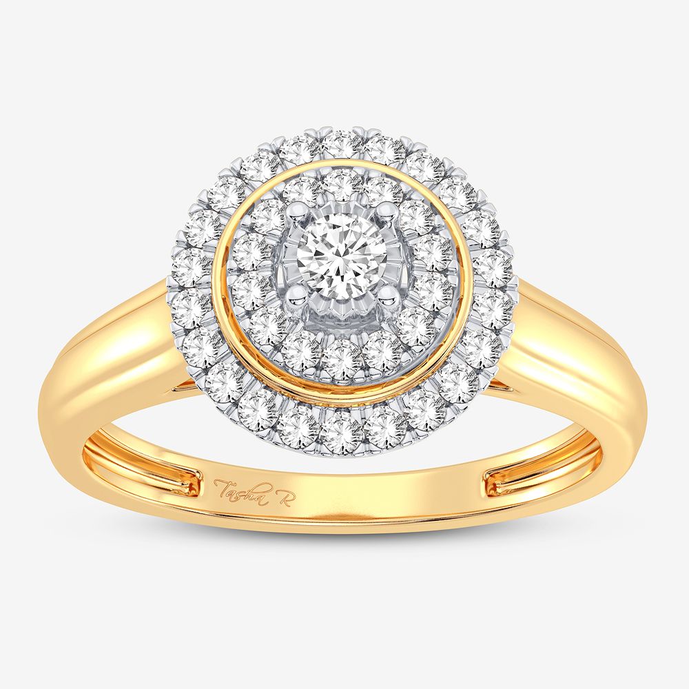 10K 0.25CT Diamond Ring