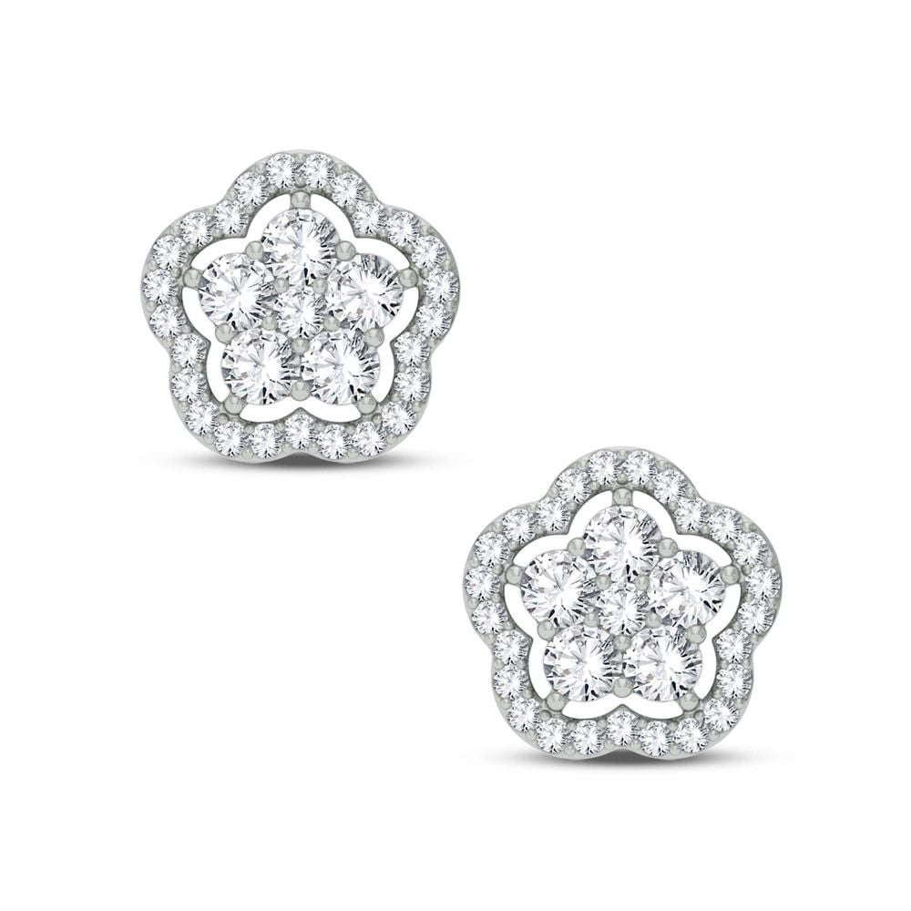 14K 1.50CT Diamond Earring