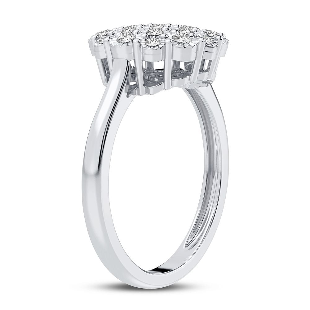 10K 0.10CT Diamond Ring