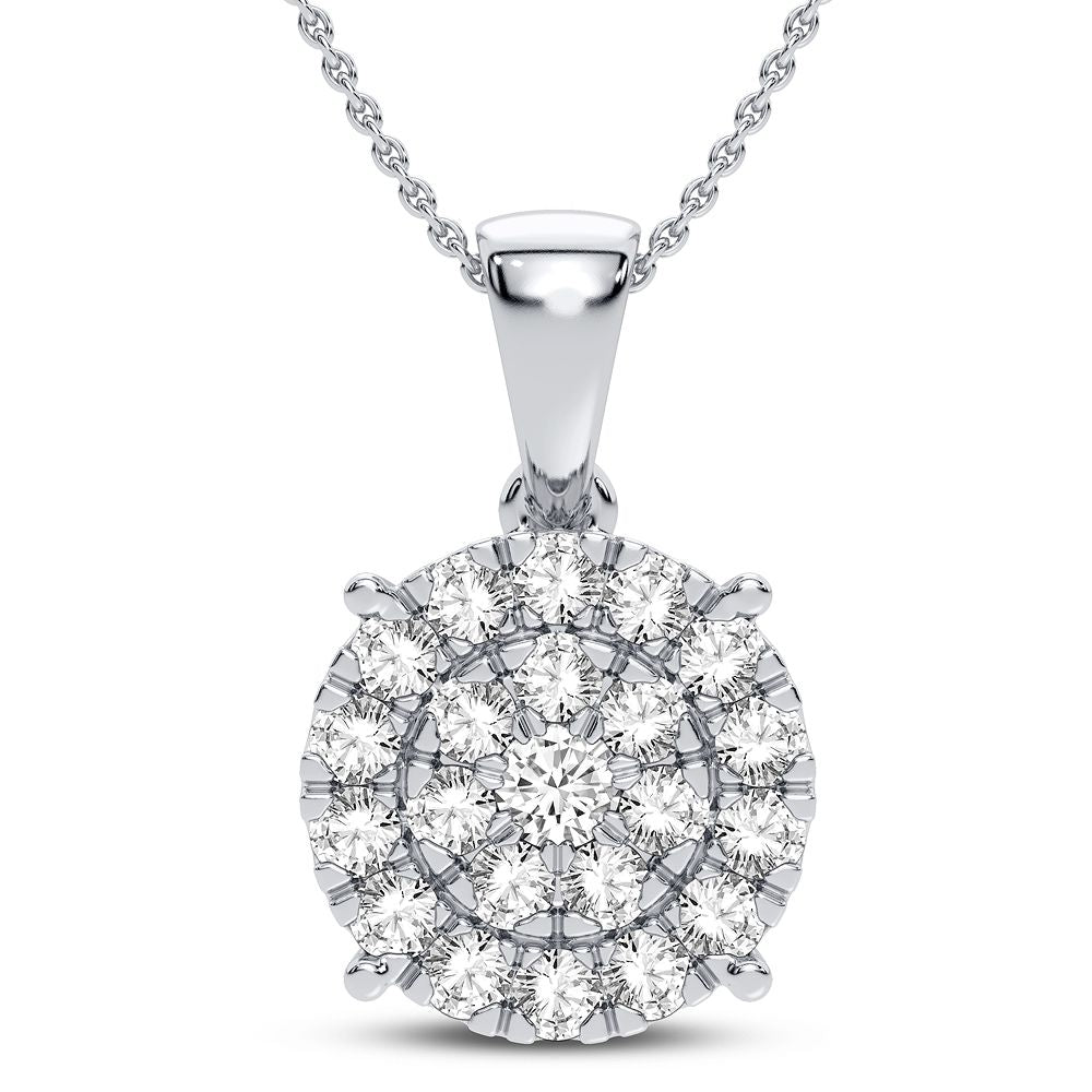 10K 0.75CT Daimond Pendant