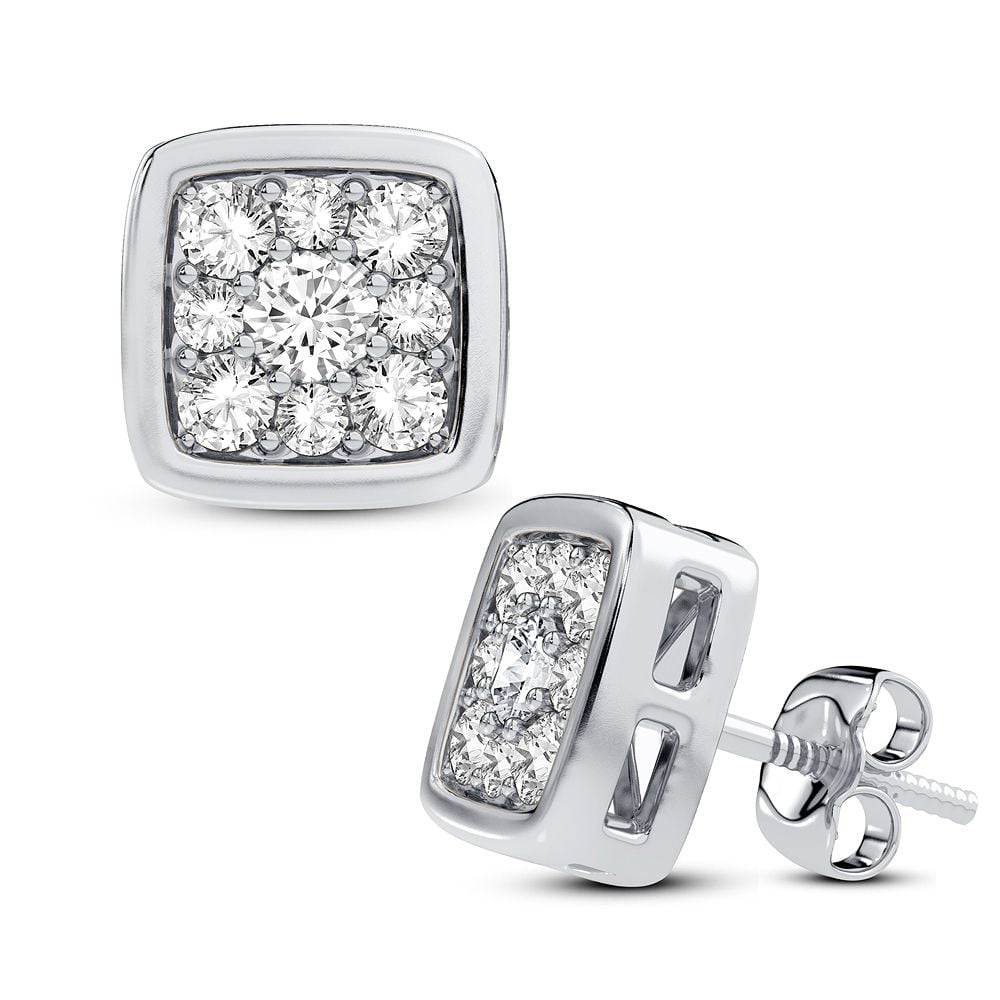 14K 0.33CT Diamond Earring