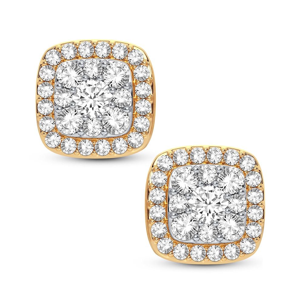14K 0.50CT Diamond Earring