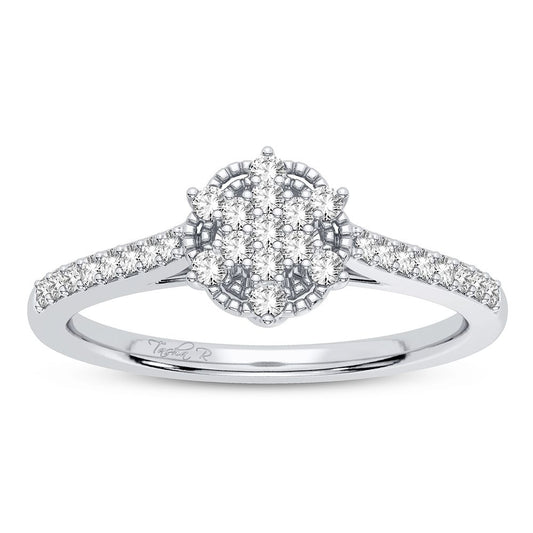 10K 0.20CT Diamond Ring