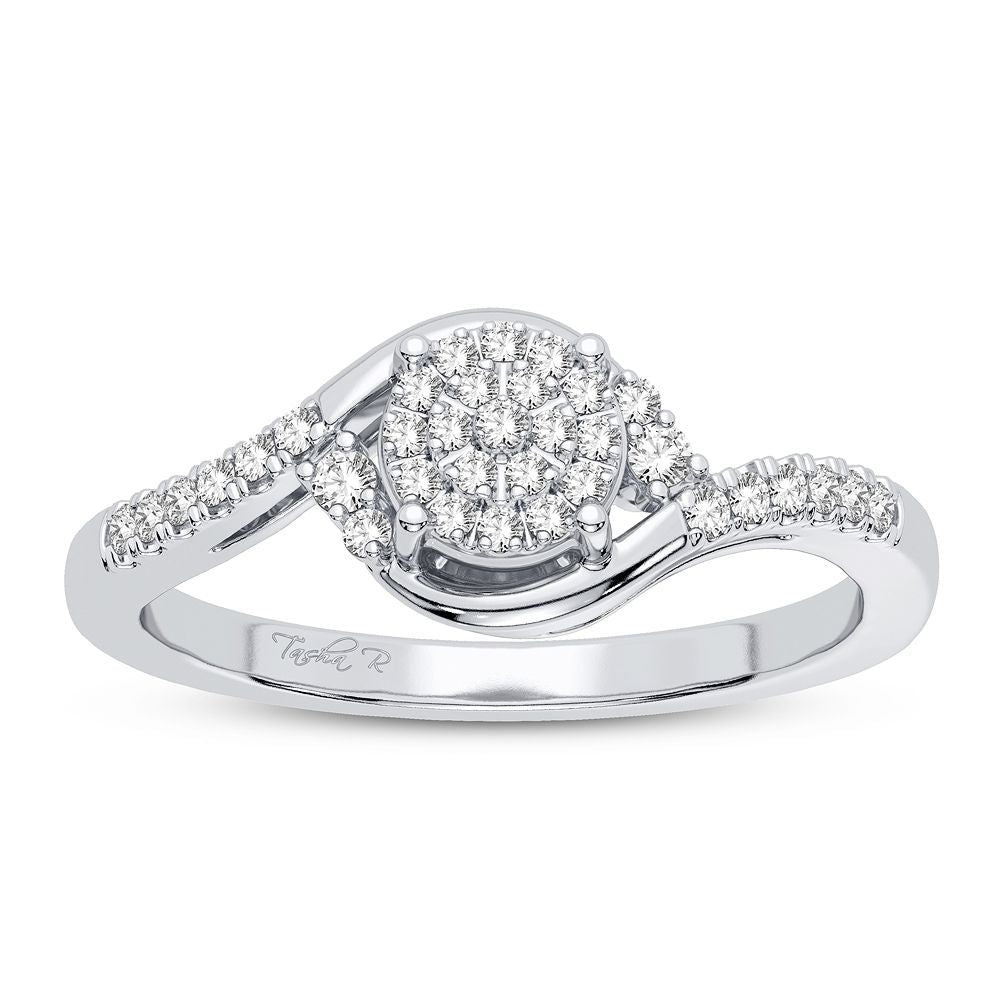 10K 0.15CT Diamond Ring